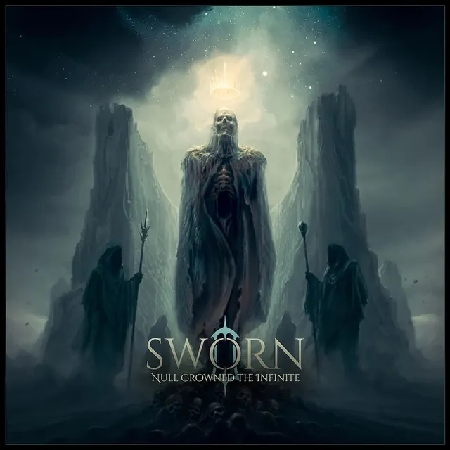 Sworn Null Crowned the Infinite LP vinylplate smoke marble
