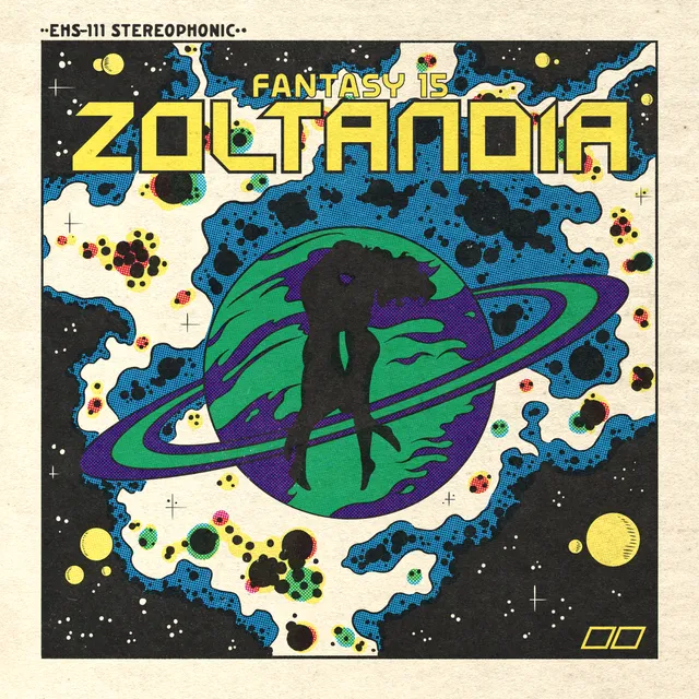 Fantasy 15 Zoltandia LP lilla swirl vinyl synth-funk