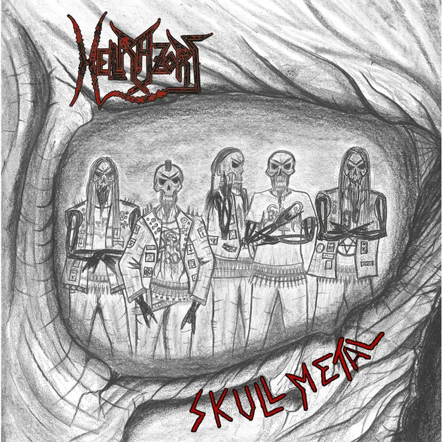 Hellrazors Skull Metal CD black thrash