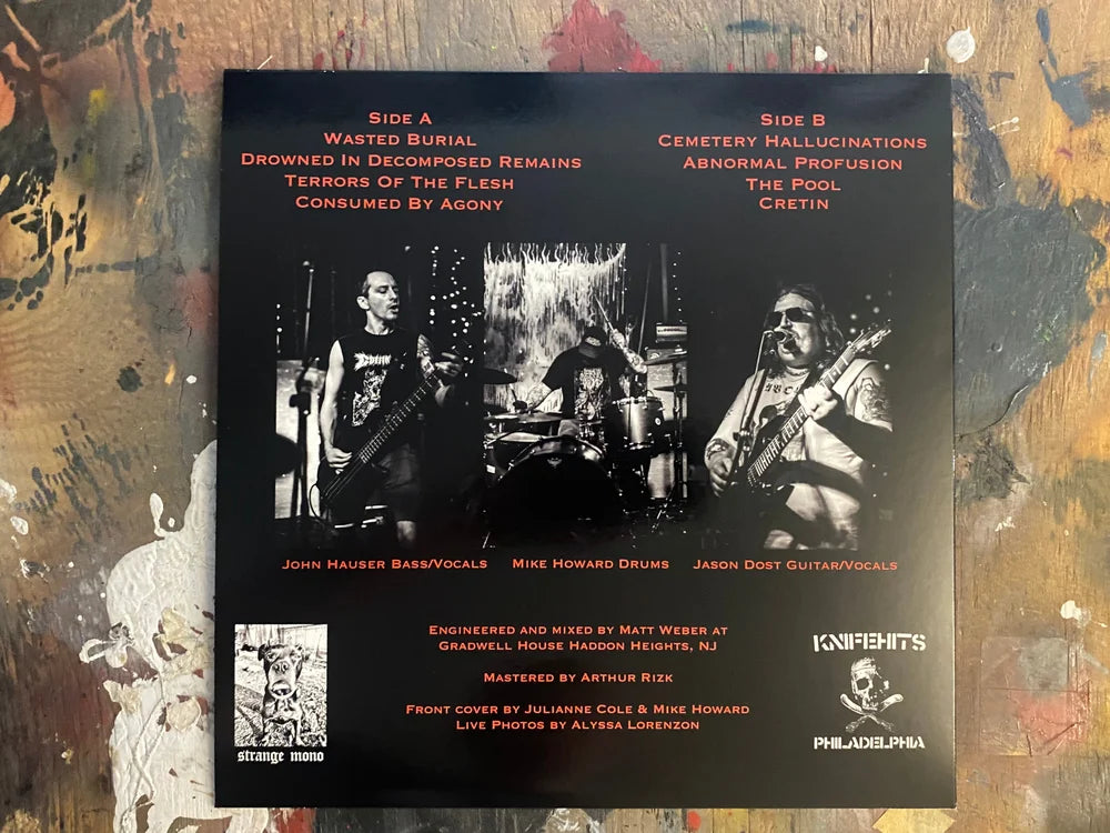 Moros Cemetery Hallucinations LP vinyl death doom