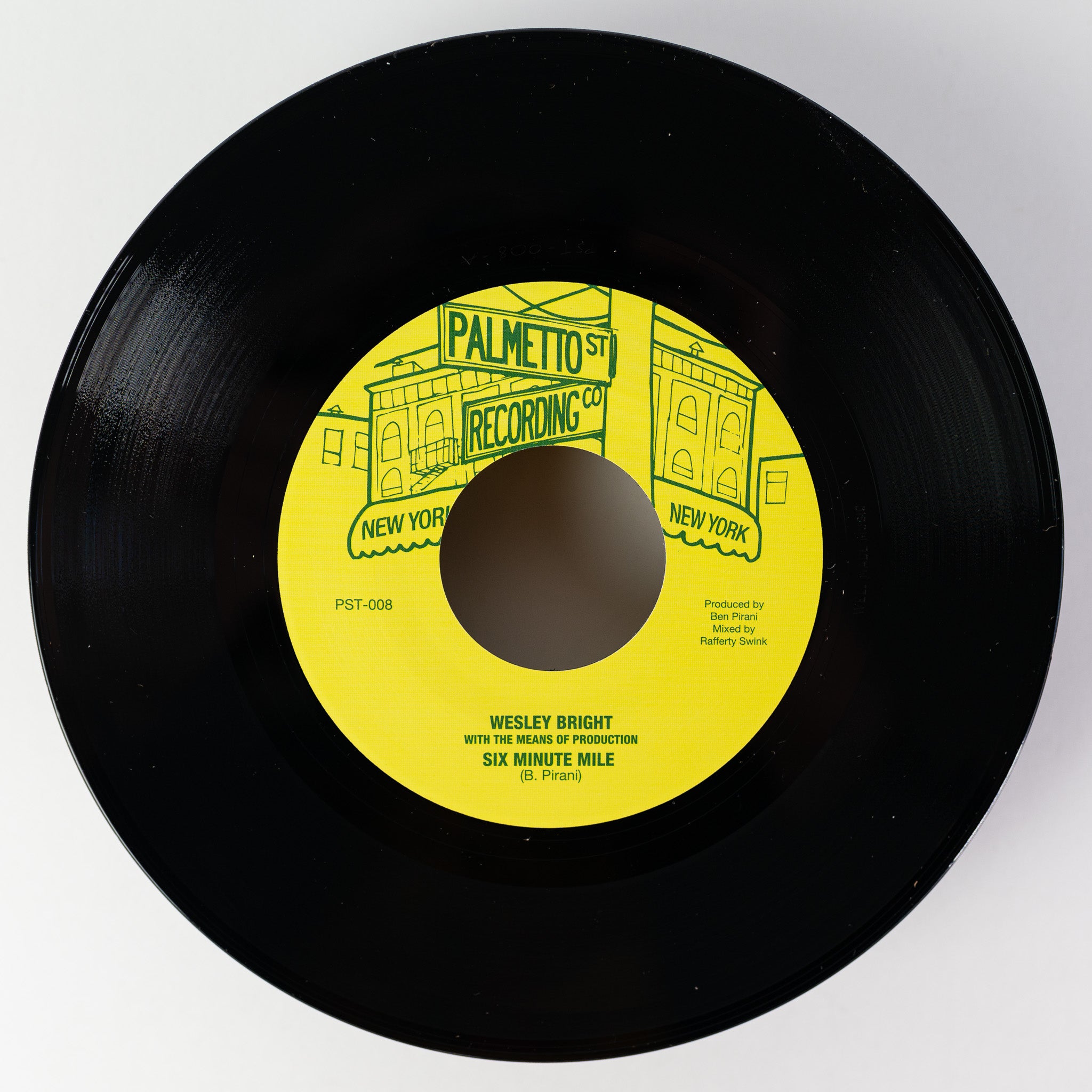 Colemine Wesley Bright Six Minute Mile vinylsingel svart 7"