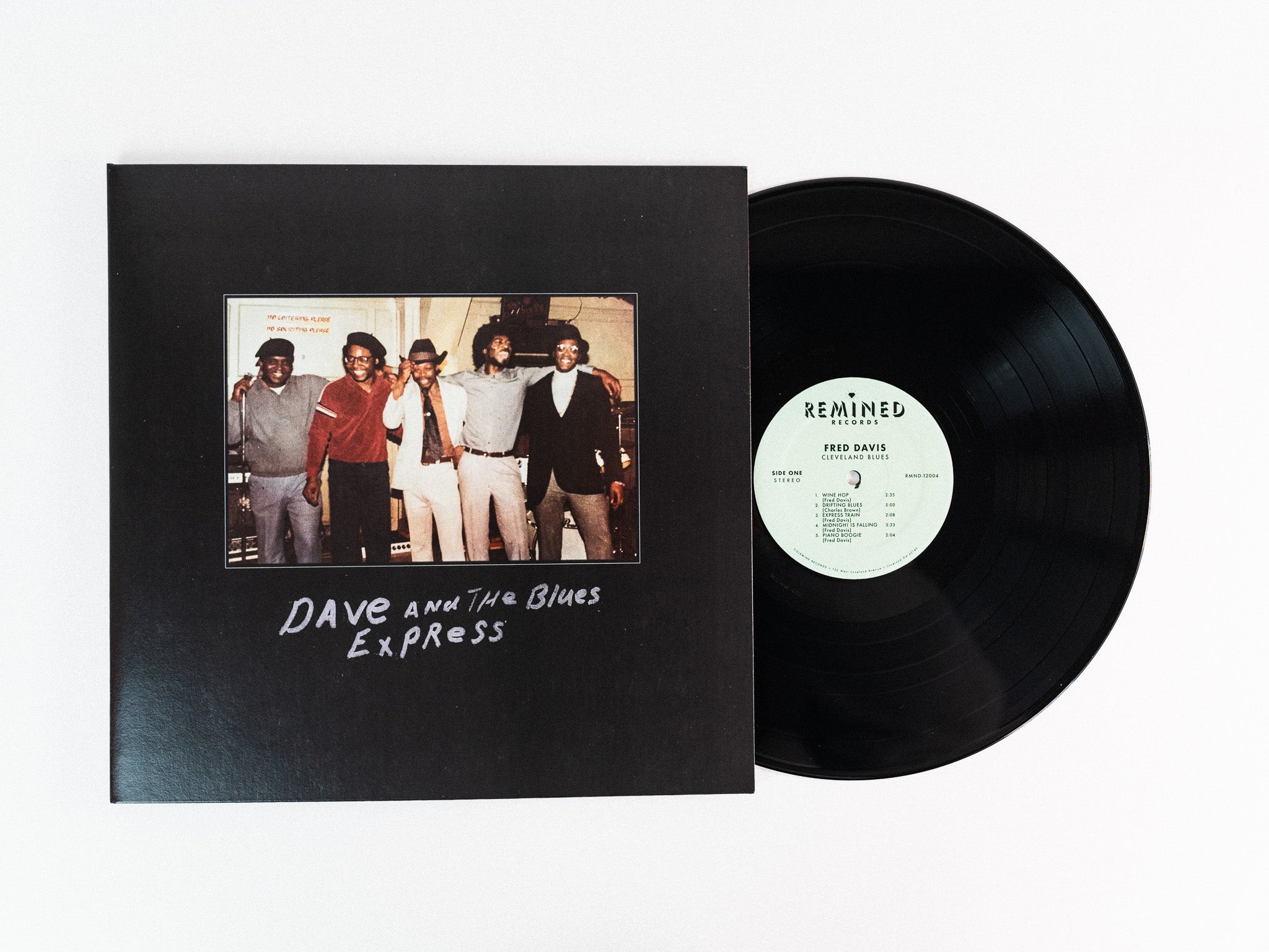 Fred Davis Cleveland Blues LP svart vinyl blues