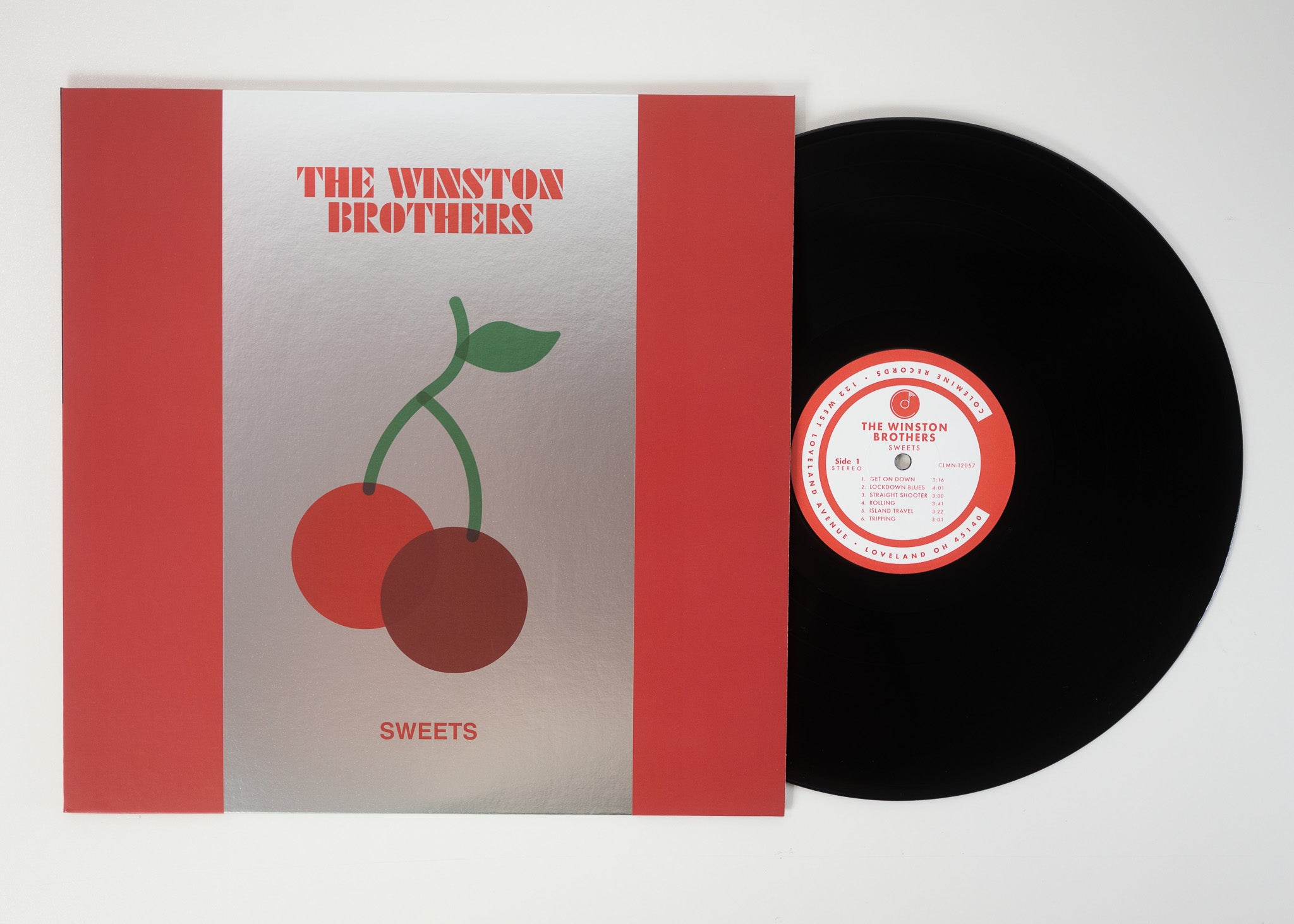 Winston Brothers Sweets LP grønn splatter funk