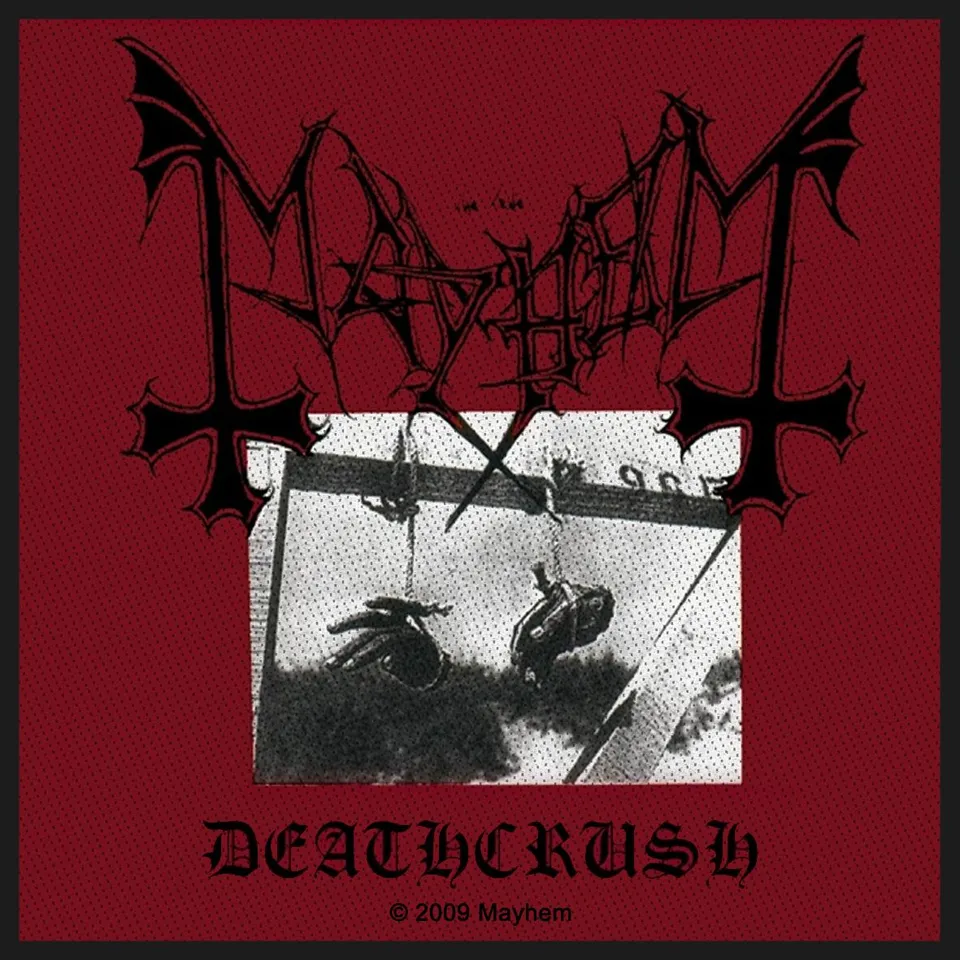 Mayhem Deathcrush patch offisielt merke