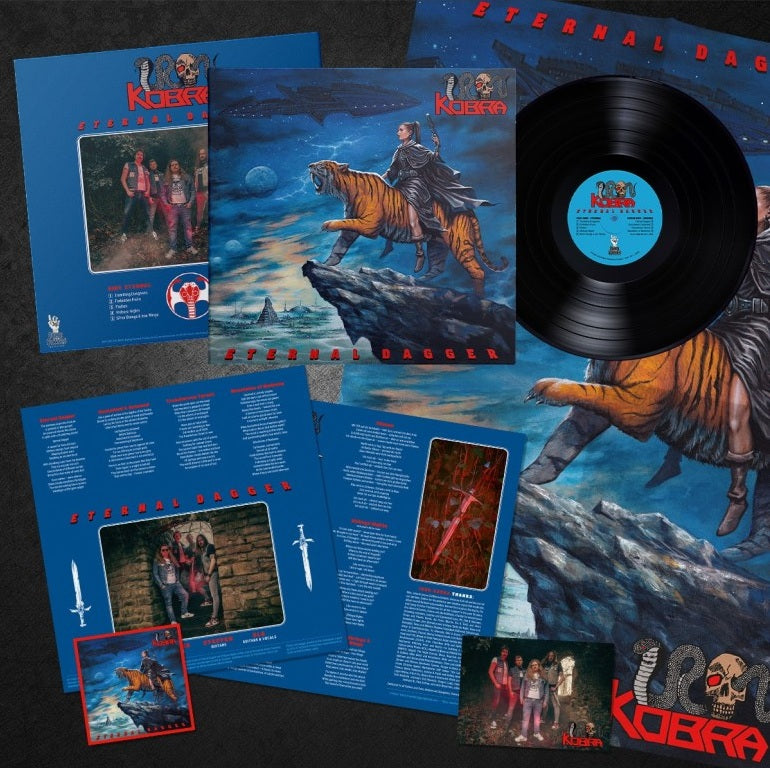 Iron Kobra Eternal Dagger LP vinylplate heavy metal