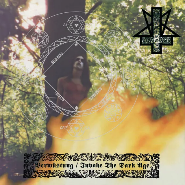 Abigor Verwüstung Invoke The Dark Age LP vinyl gatefold