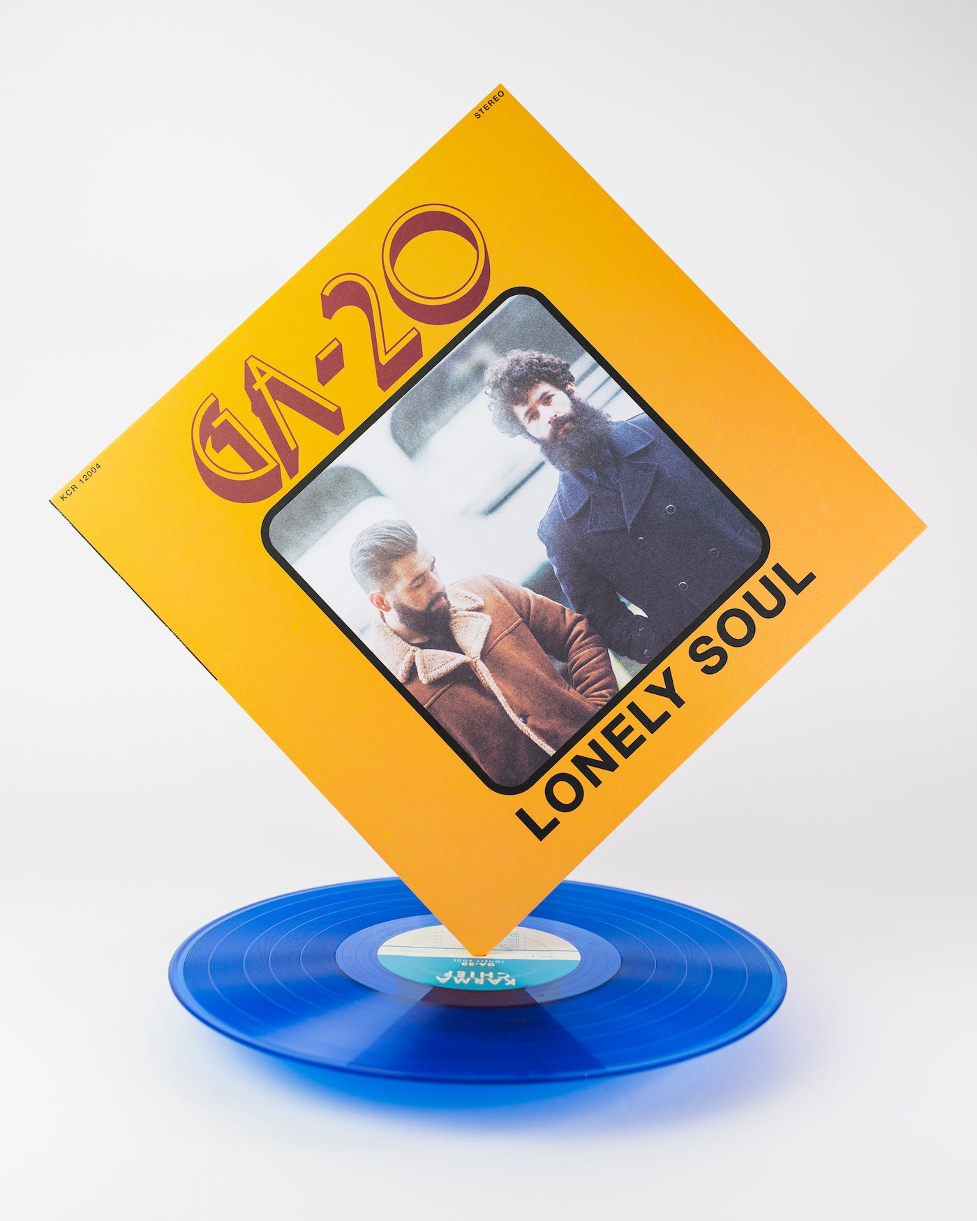 GA-20 Lonely Soul LP vinylplate blå vinyl blues