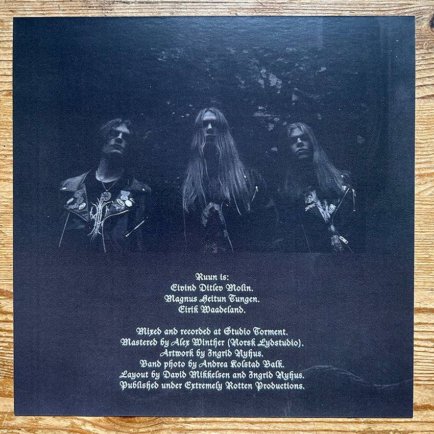 Ruun Corrosive To The Soul 7" EP vinyl