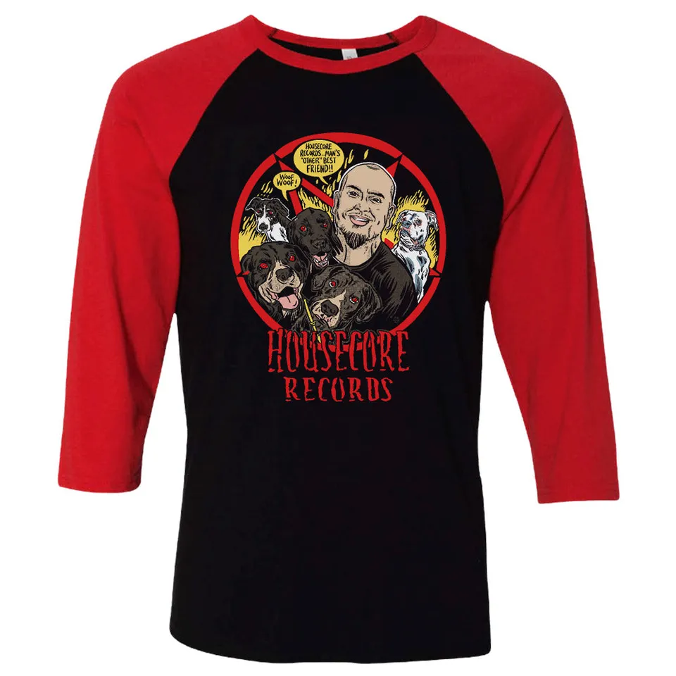 Philip H. Anselmo & The Illegals Man's Other Best Friend raglan hvit svart