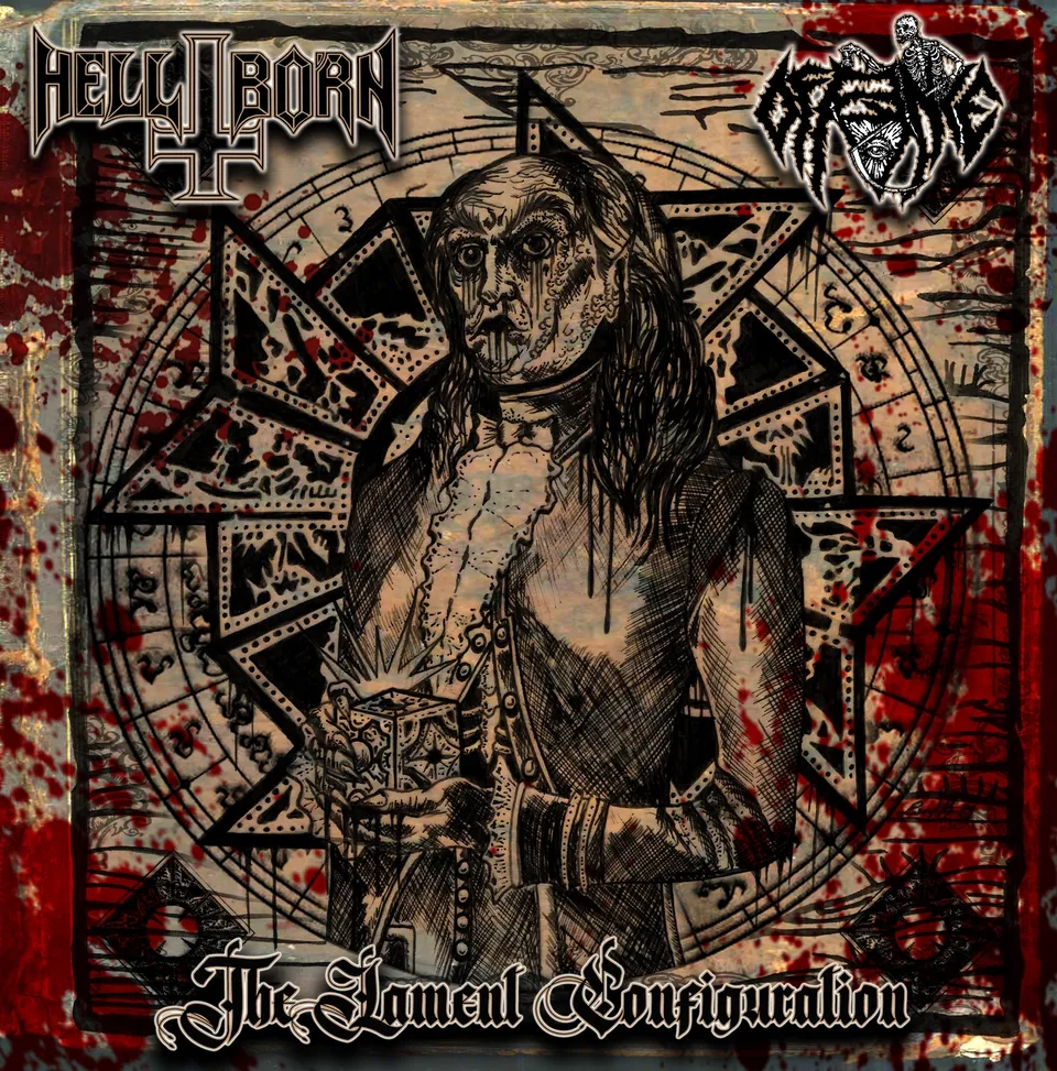 Hell-Born / Offence Hellbound Hearts 7" vinyl EP