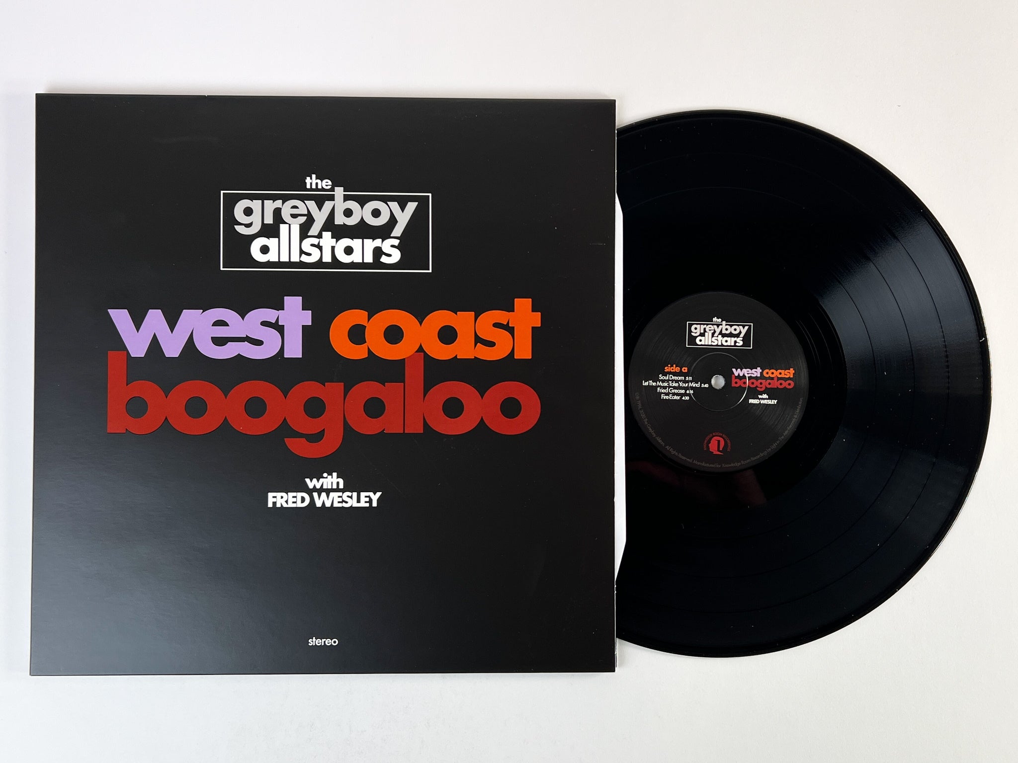 Greyboy Allstars West Coast Boogaloo vinyl LP svart jazz
