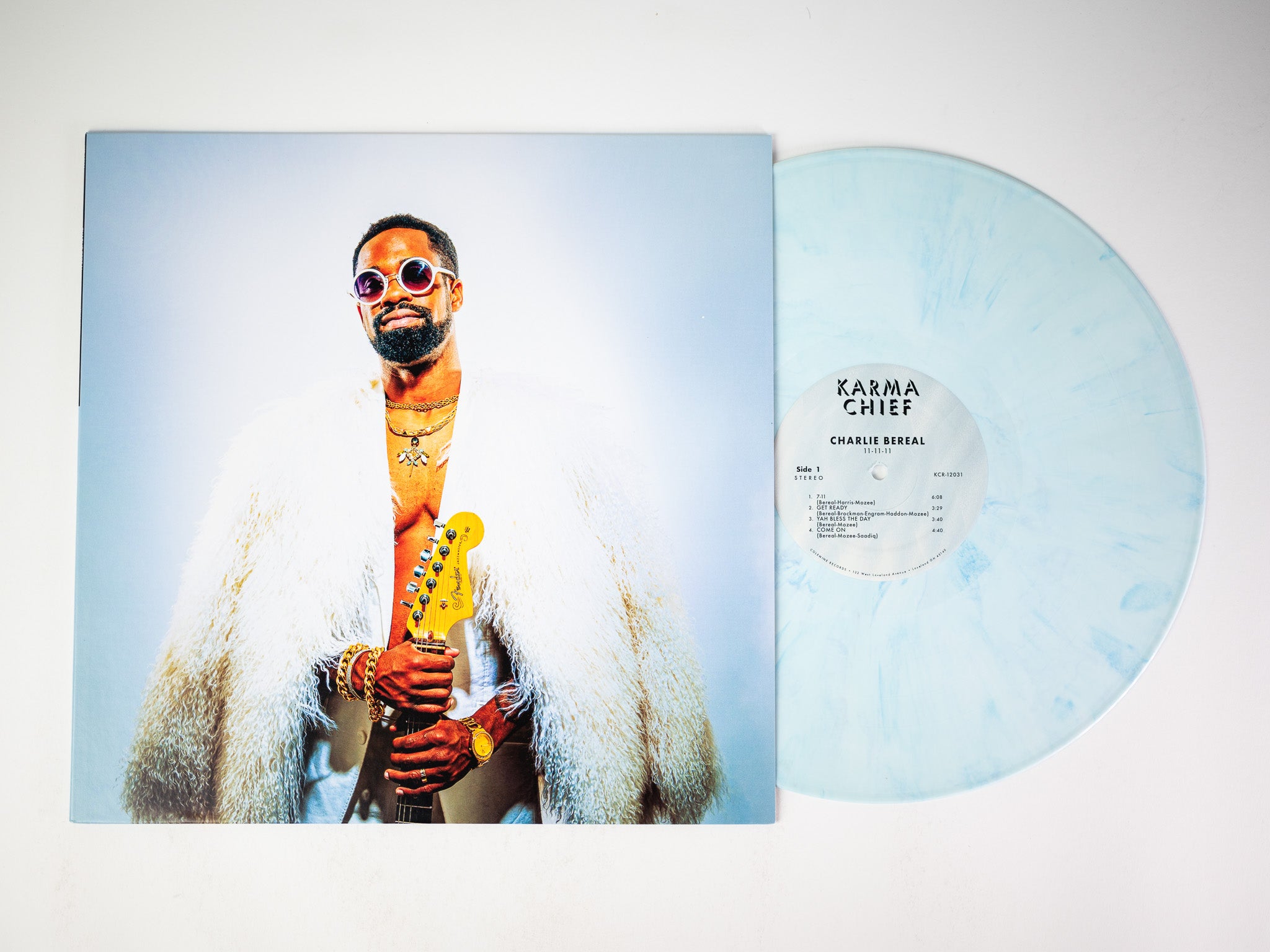 Charlie Bereal 11-11-11 vinyl LP powder blue soul
