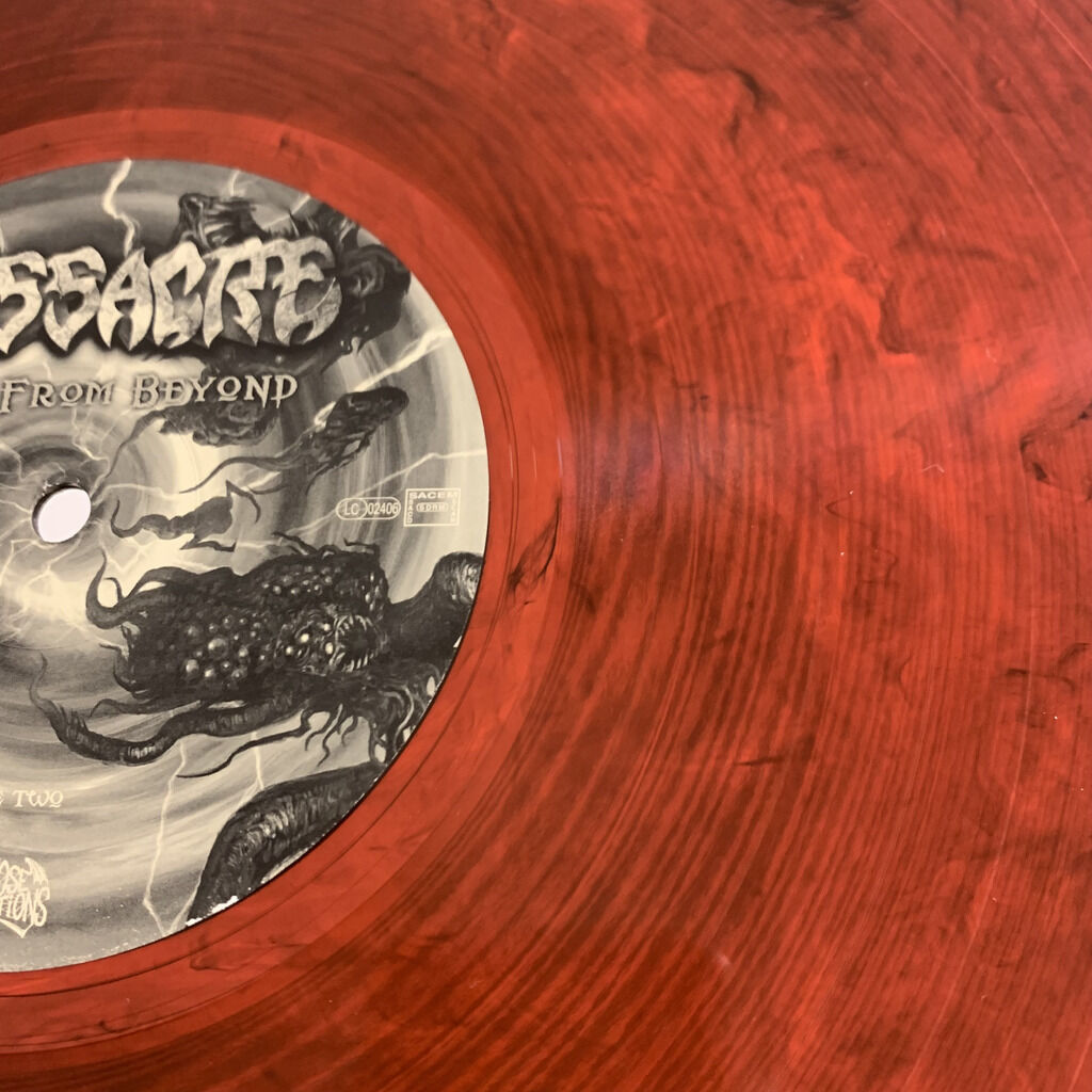 Massacre Back From Beyond LP rød vinyl