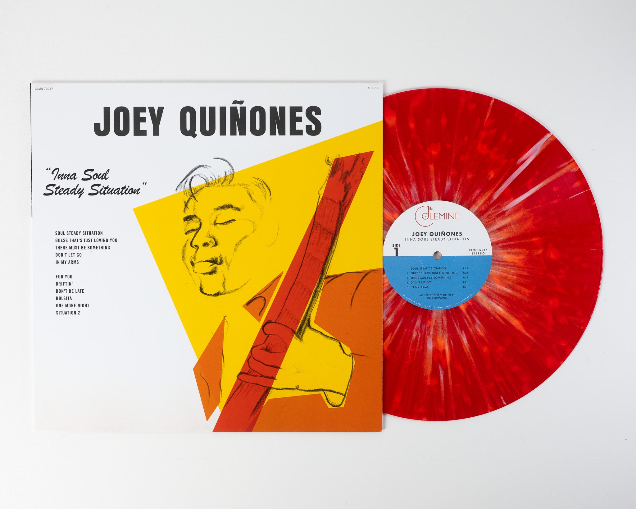 Colemine Joey Quiñones Inna Soul Steady Situation vinyl LP oransje