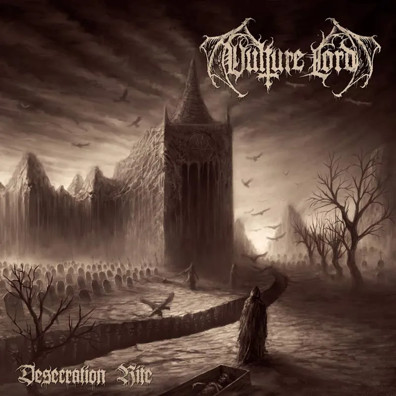 Vulture Lord Desecration Rite vinyl LP black metal