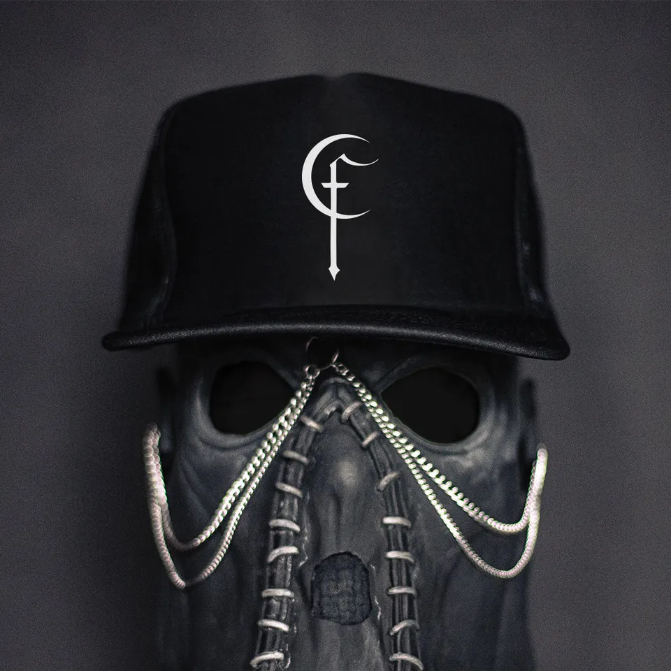 Frayle Symbol snapback caps hvit svart