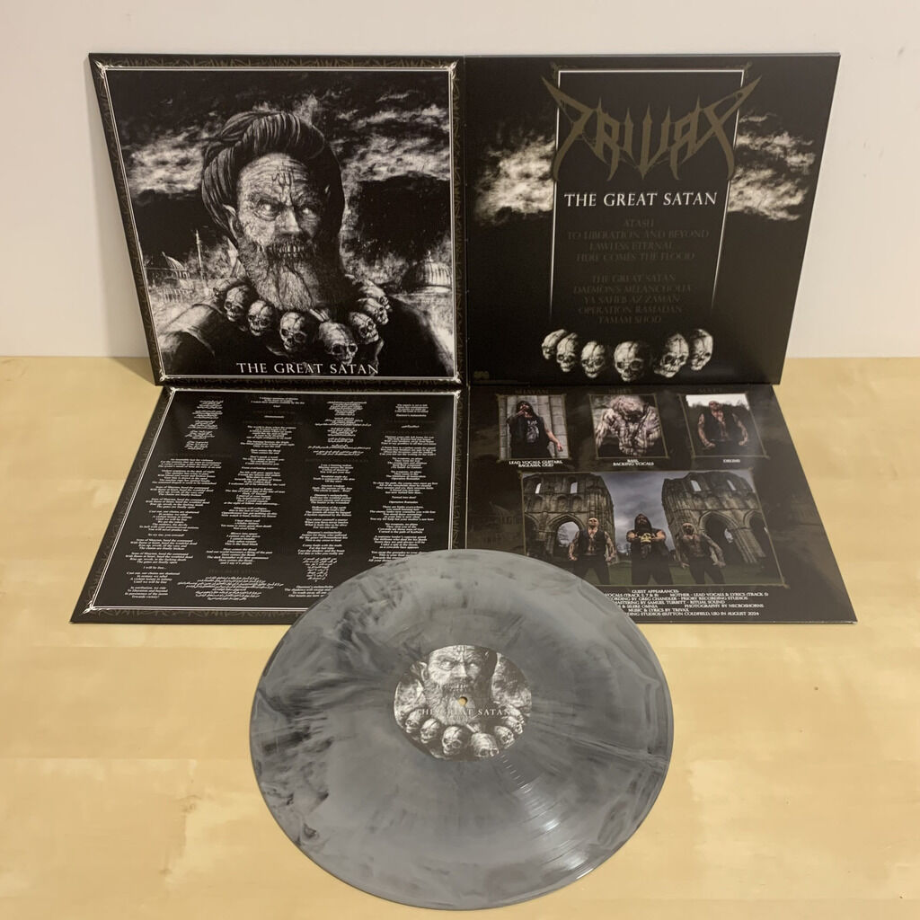 Trivax The Great Satan LP vinyl svart