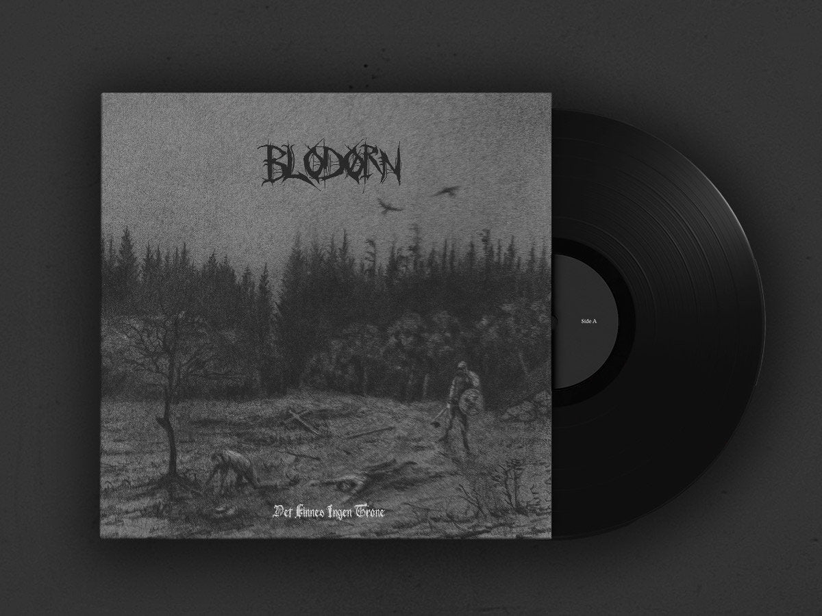Blodørn Det Finnes Ingen Trone LP svartmetall