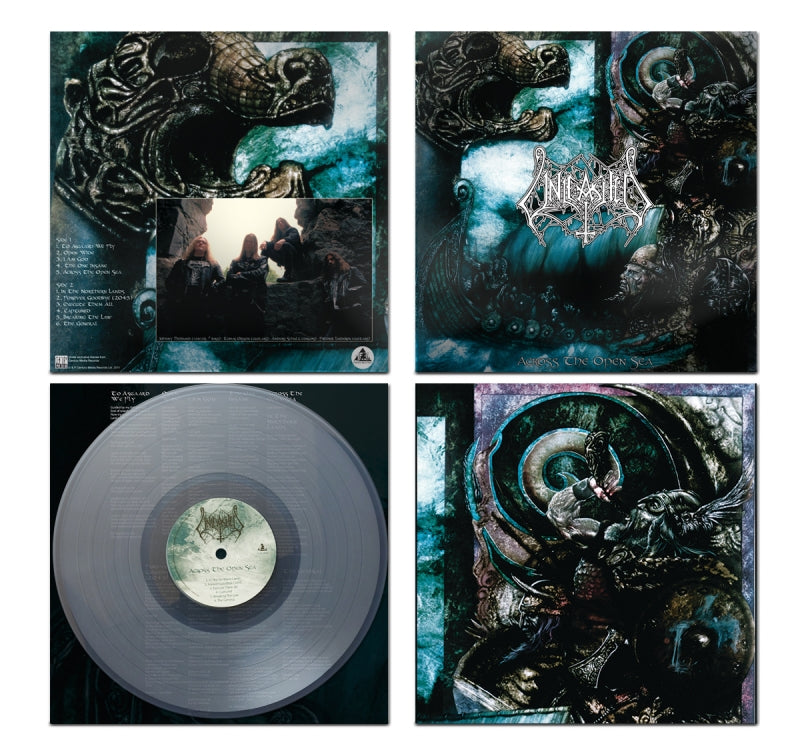 Unleashed Across The Open Sea LP clear vinyl