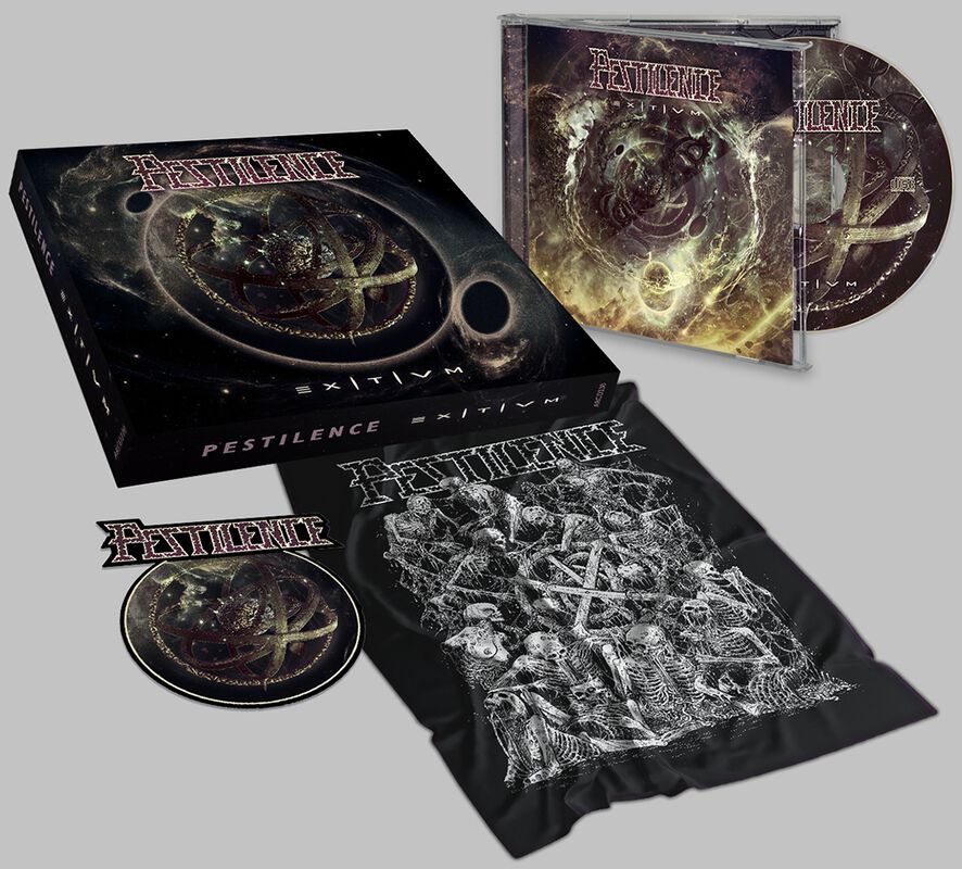 Pestilence Exitivm CD-boks nummerert