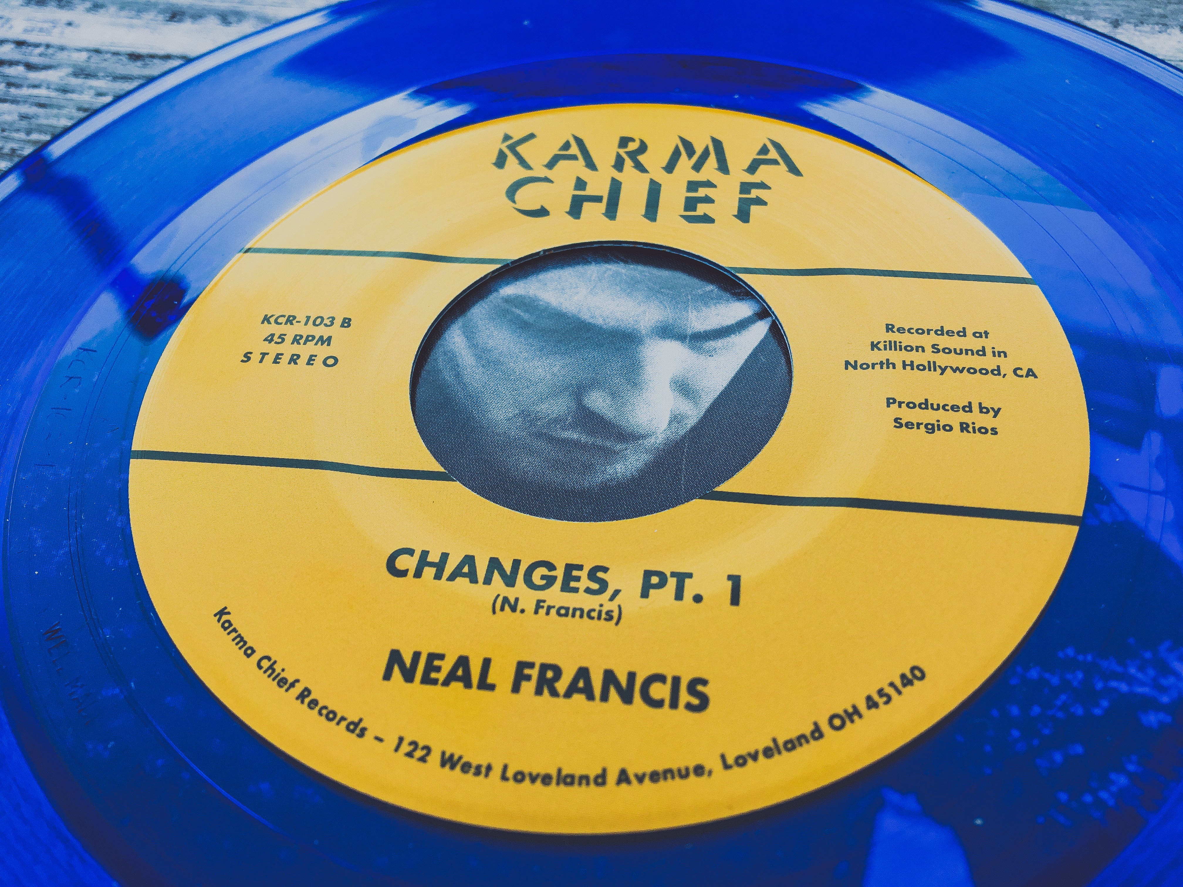 Neal Francis These Are The Days 7-tommer svart vinyl