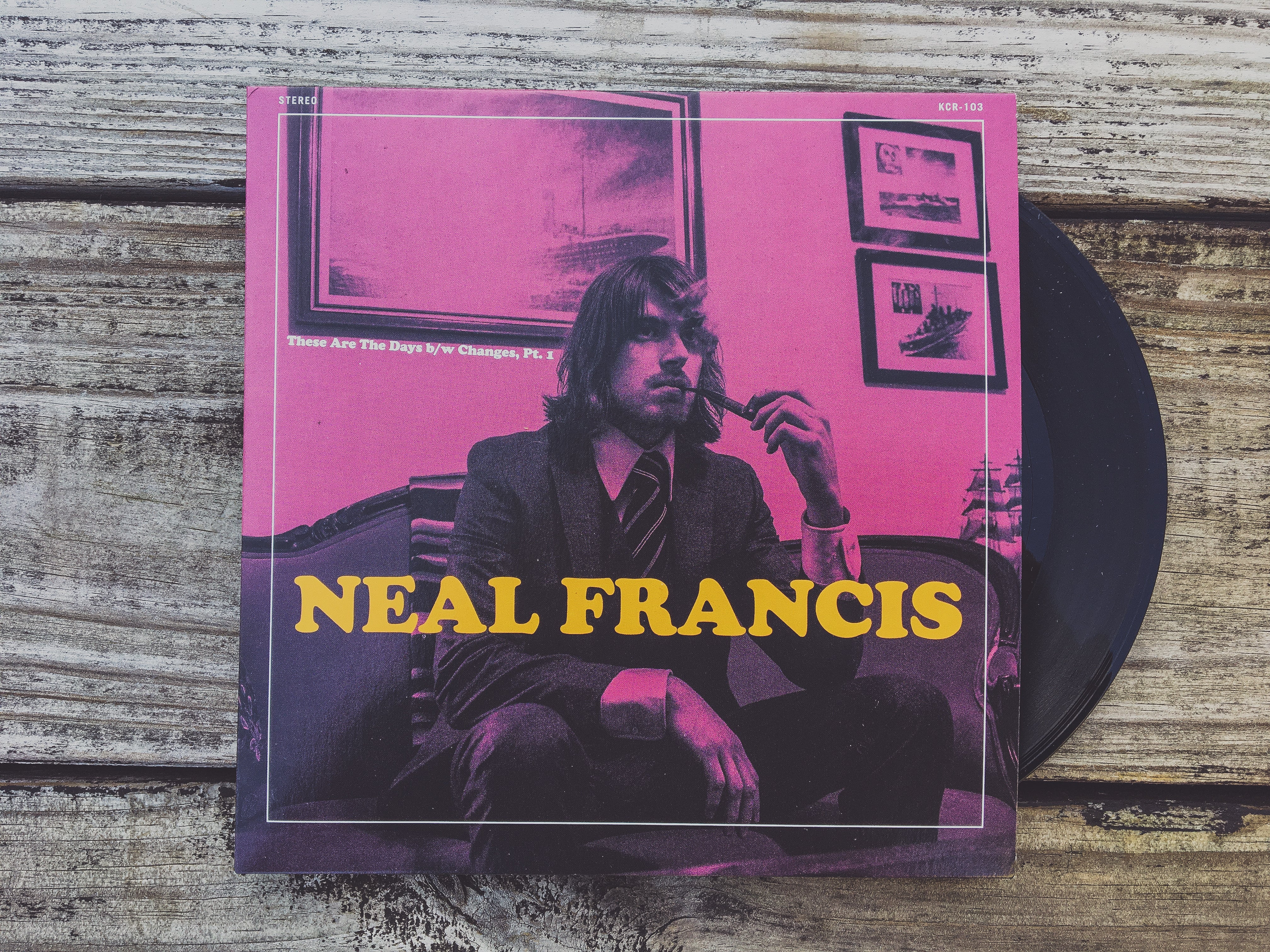 Neal Francis These Are The Days 7-tommer svart vinyl