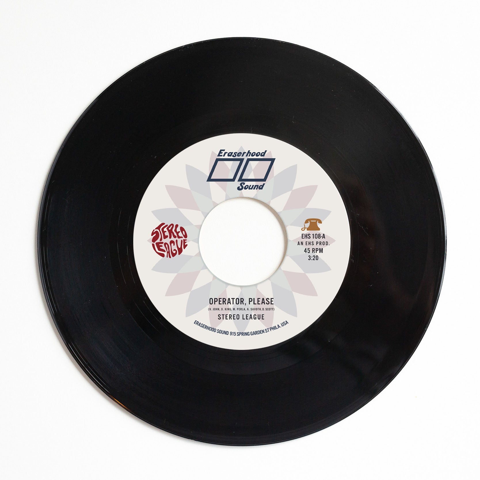 Stereo League Operator Please 7-tommer harvest gold soul