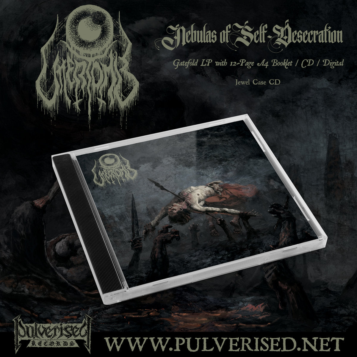 Uttertomb Nebulas Of Self-Desecration CD death metal