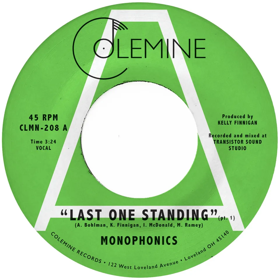 Monophonics Last One Standing 7-tommer svart vinyl