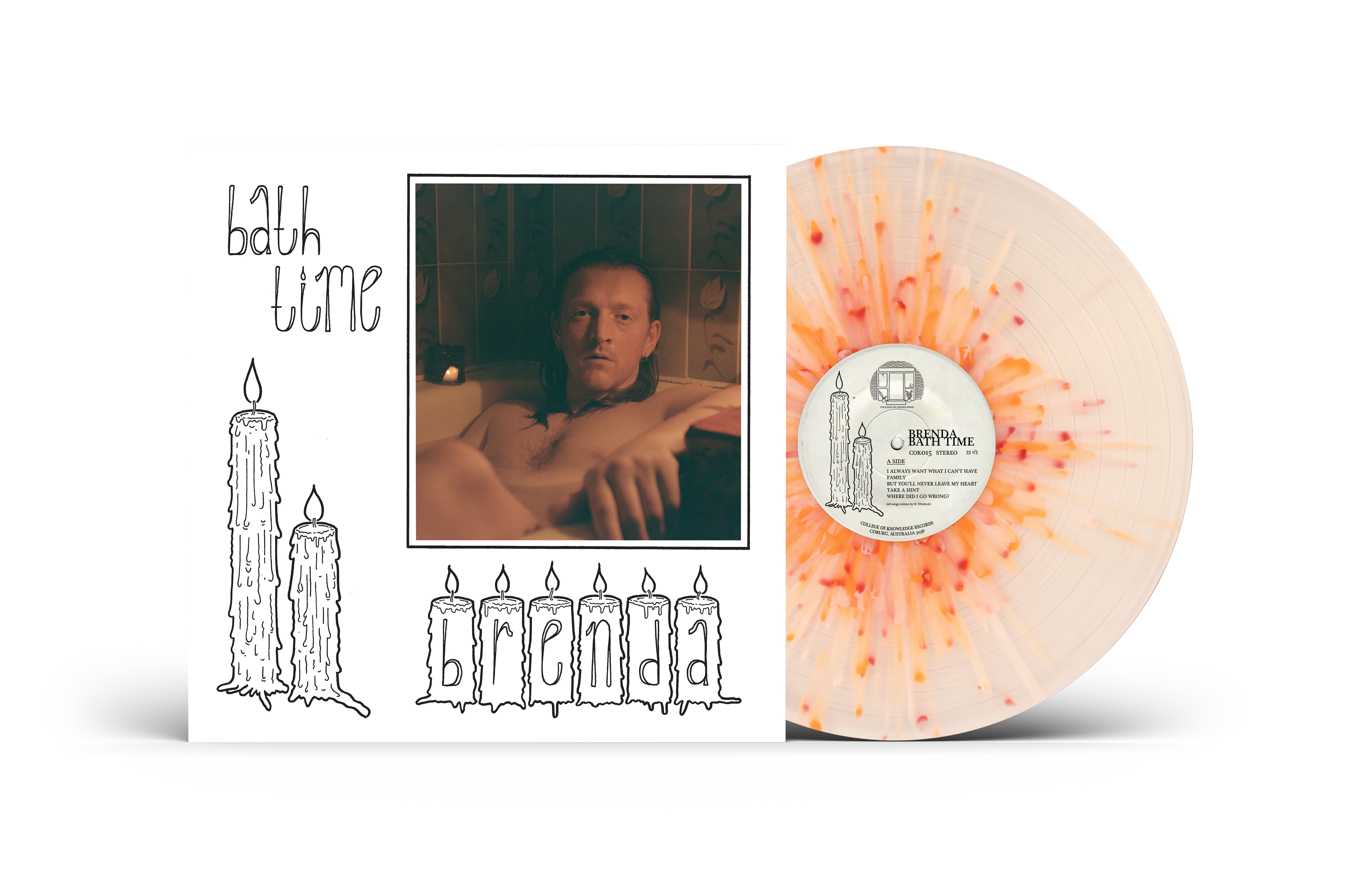 Brenda Bath Time LP svart vinyl soulballader