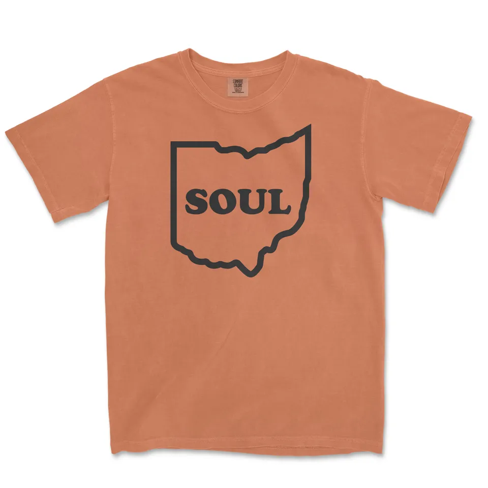Ohio Soul T-skjorte Yam bomull Large