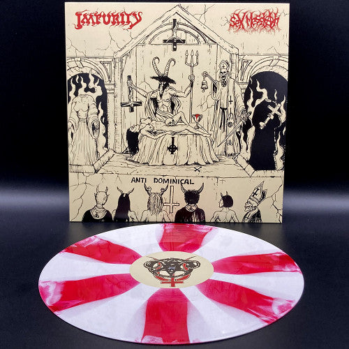 Impurity Sex Messiah Vomiting Blasphemies LP split