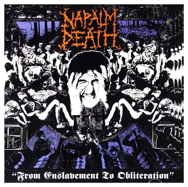 Napalm Death From Enslavement To Obliteration CD digipak grindcore