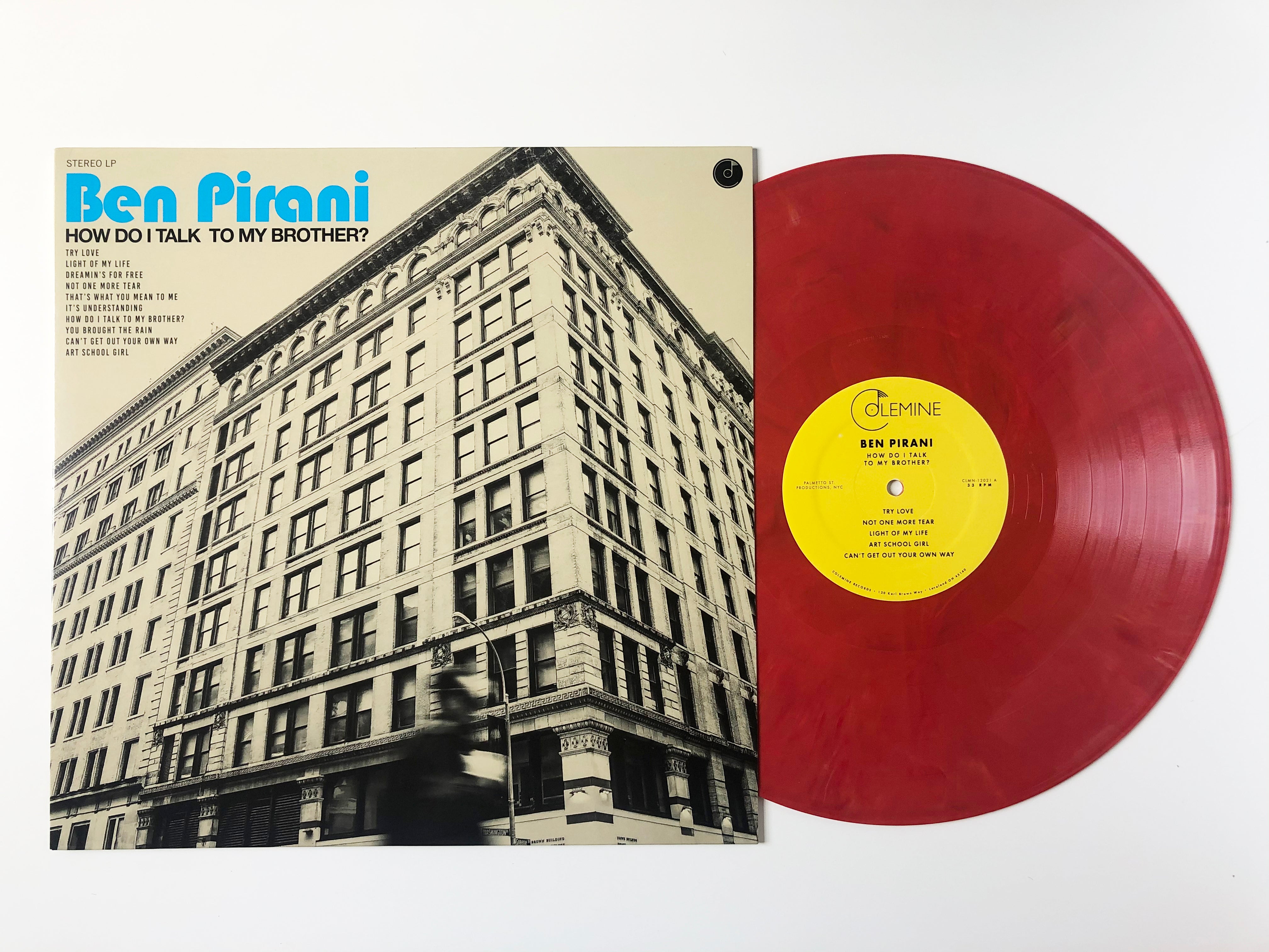 Colemine Ben Pirani How Do I Talk To My Brother LP farget soul