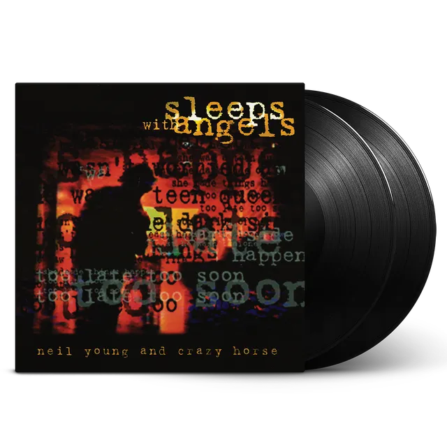 Neil Young Sleeps With Angels 2LP vinylplate med Crazy Horse