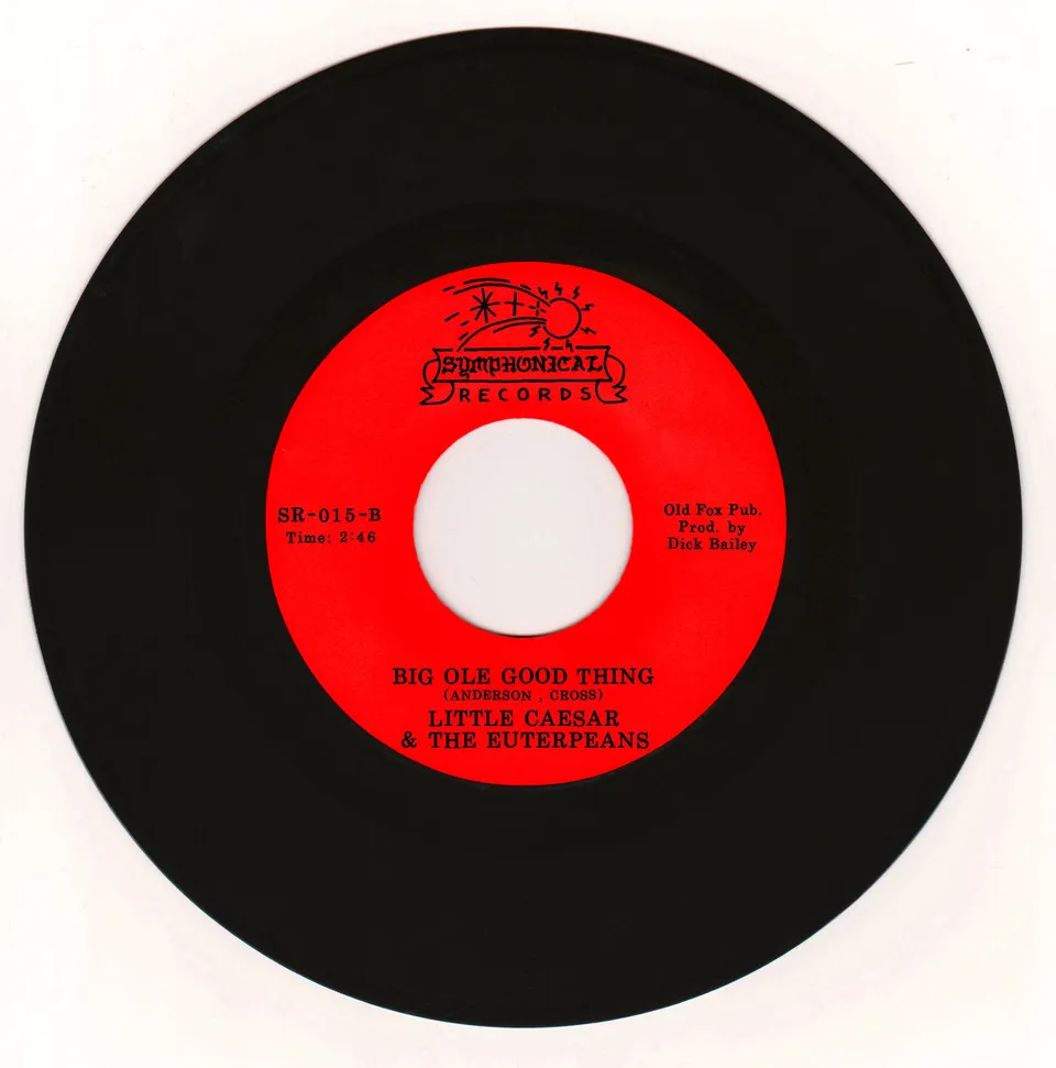 Little Caesar It Was Love 7" vinylsingel ballade svart vinyl