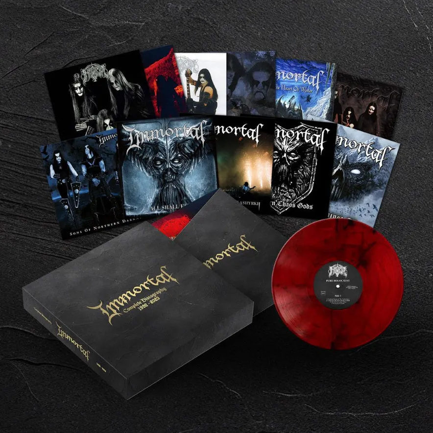 Immortal Complete Discography 1992-2023 boks smoke vinyl