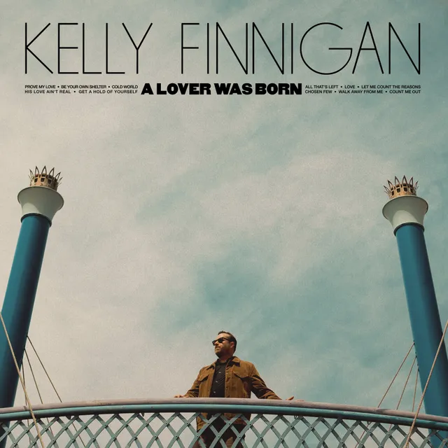 Kelly Finnigan A Lover Was Born vinylplate cyanblå soul