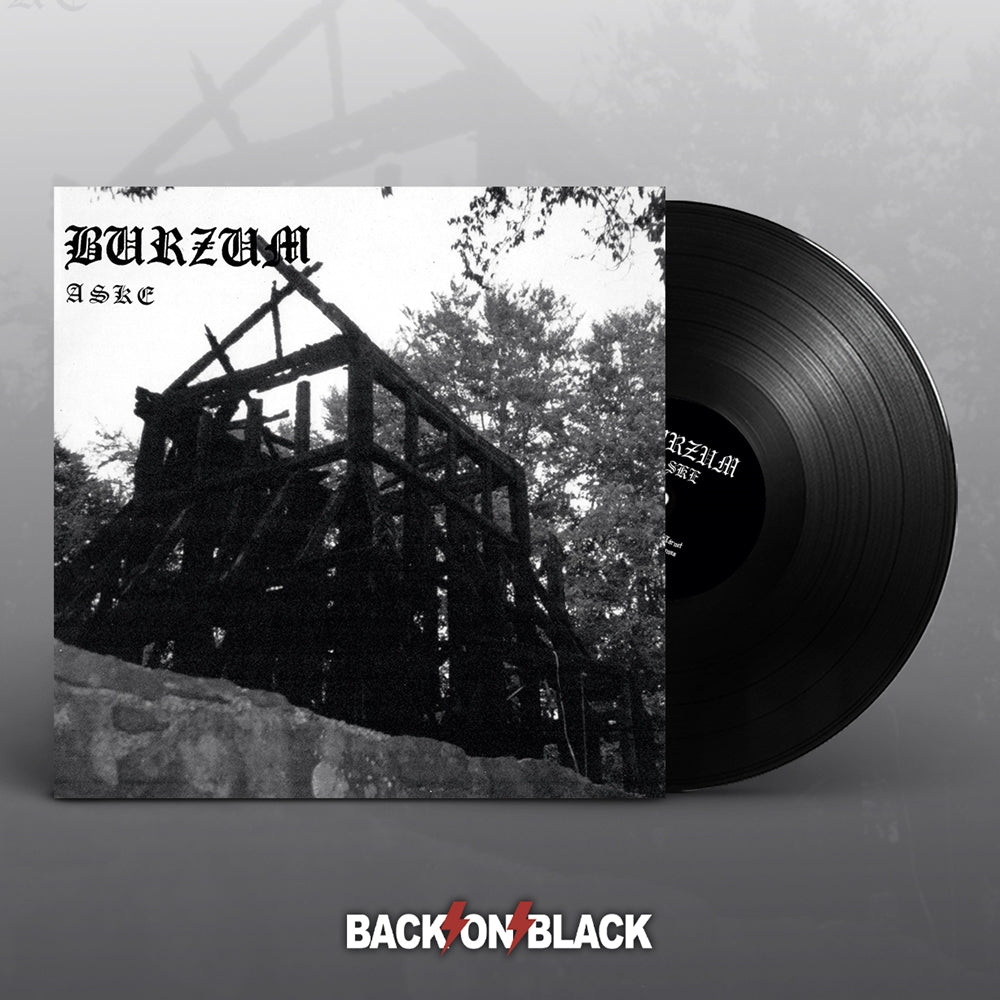 Burzum Aske MLP vinylplate svart tidlig black metal