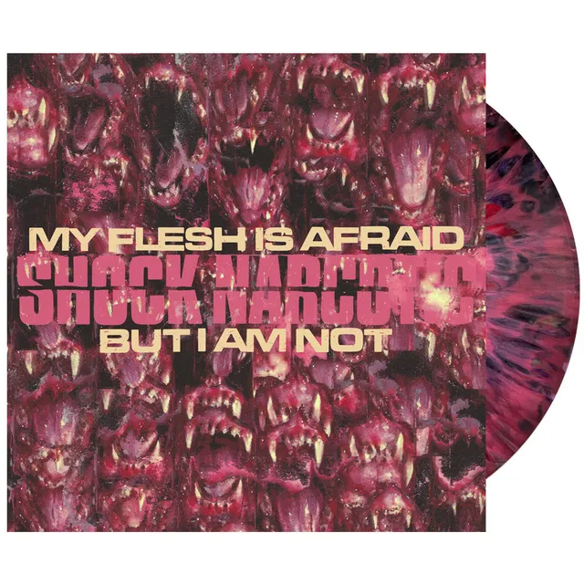 Shock Narcotic My Flesh Is Afraid vinyl LP rosa svart