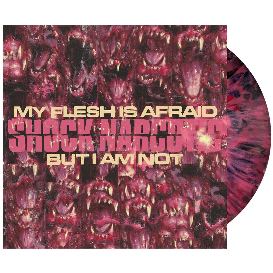 Shock Narcotic My Flesh Is Afraid vinyl LP rosa svart