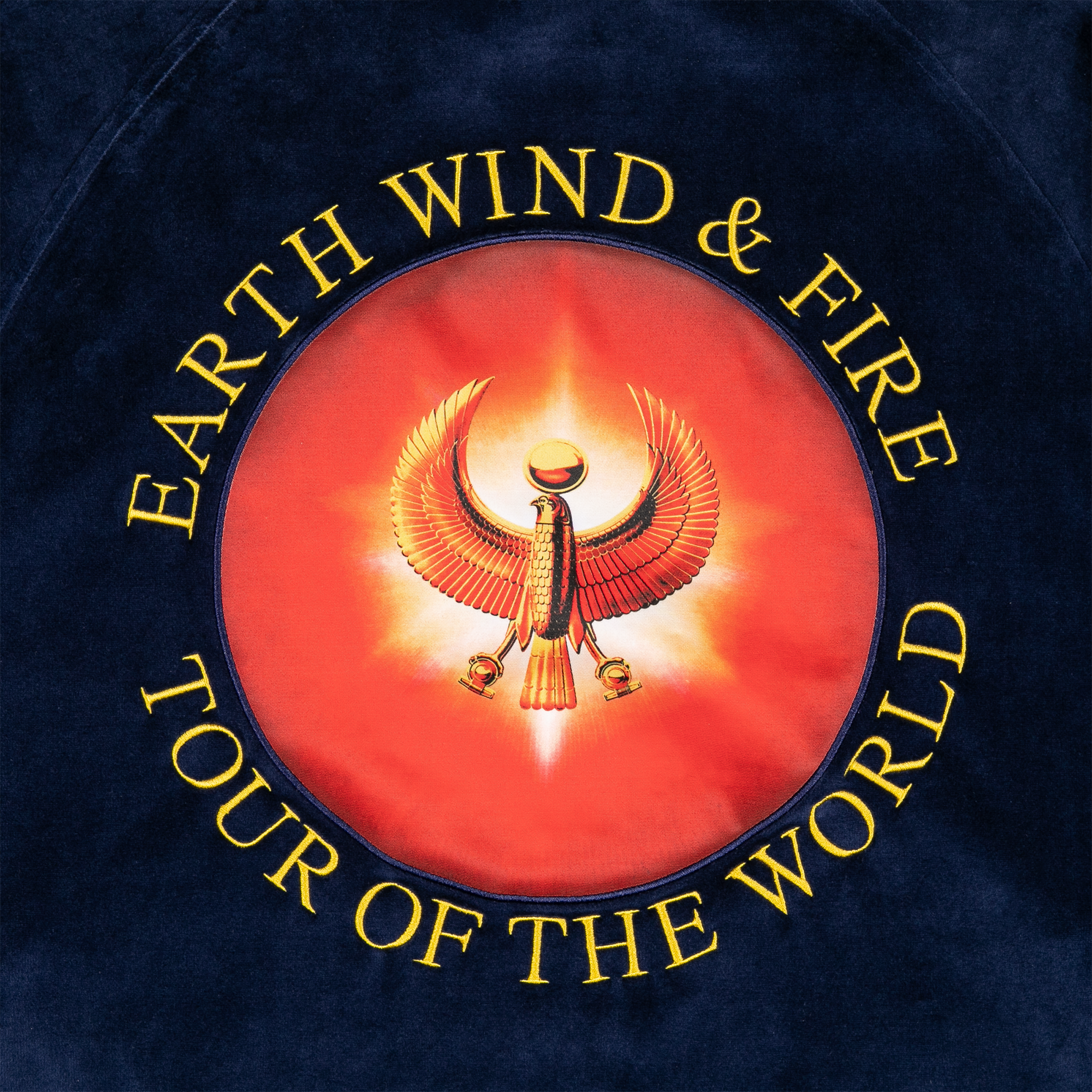 Earth, Wind & Fire Tour Of The World velourjakke