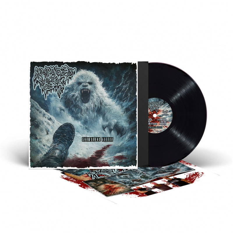 Ravaged By The Yeti Snowbound Horror LP svart vinyl