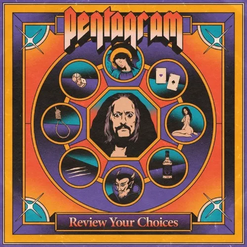 Pentagram Review Your Choices LP gul oransje lilla vinyl