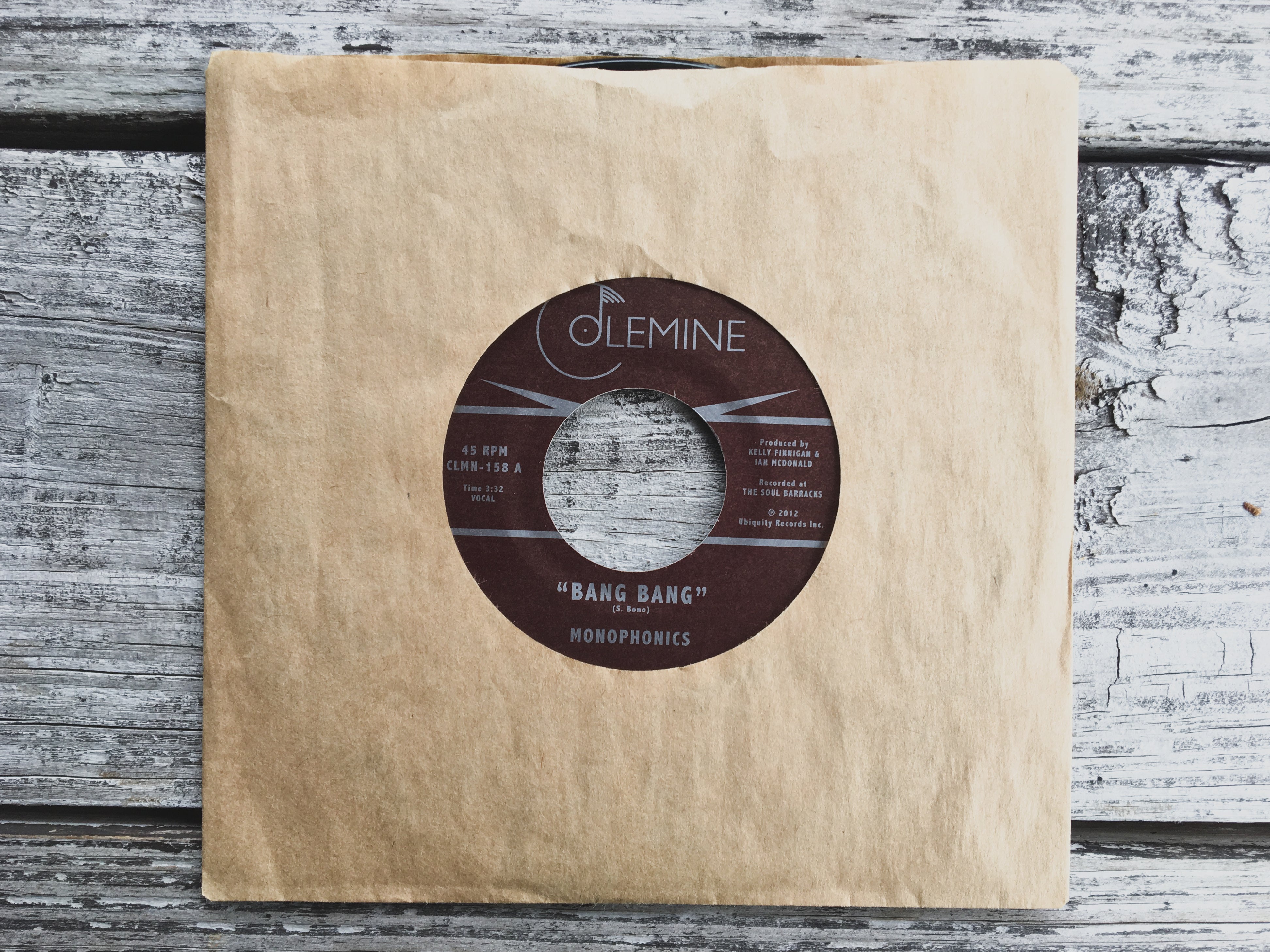 Monophonics Bang Bang 7" vinylsingel psyk-soul