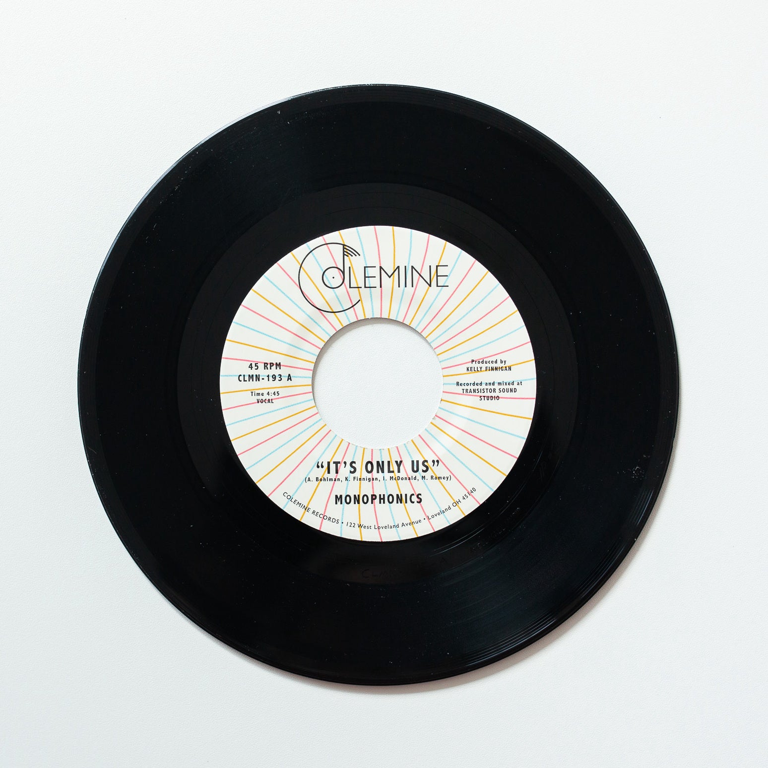 Monophonics It’s Only Us 7-tommer vinyl farget psych-soul