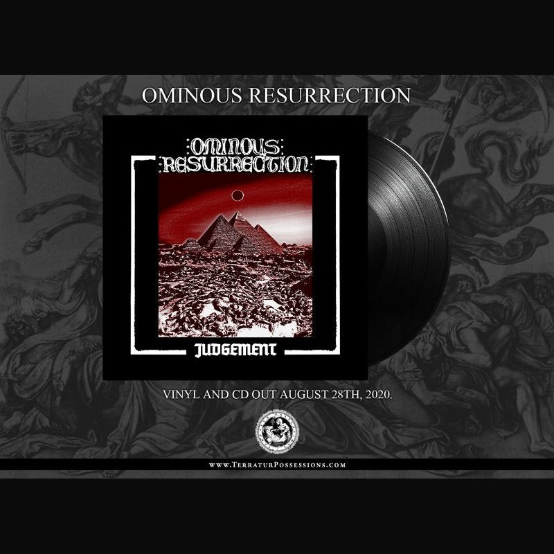 Ominous Resurrection Judgement vinyl-LP svart