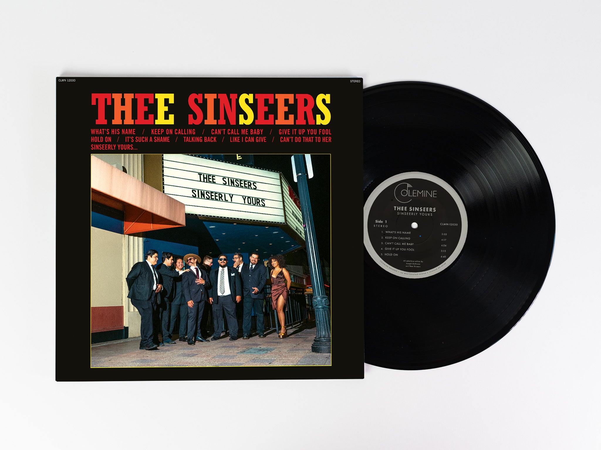 Thee Sinseers Sinseerly Yours vinyl LP gul
