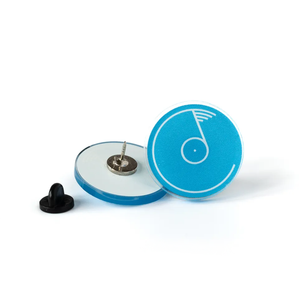 Colemine Records Logo Pin emalje 1"