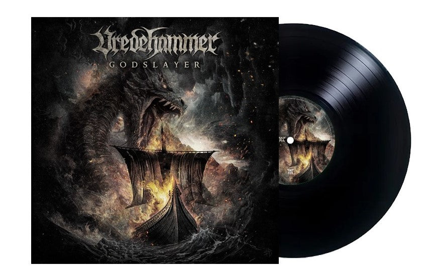 Vredehammer God Slayer LP svart vinyl black metal